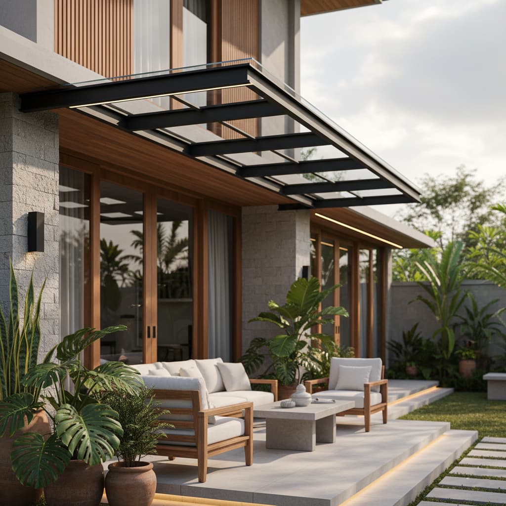 2025 Cuaca Tak Menentu? Kanopi Powerful Lindungi Hunian Tropismu di Bali!