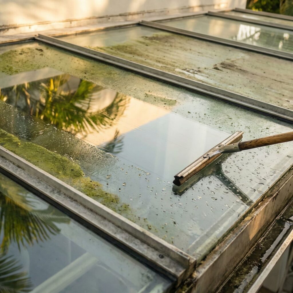 cara effective membersihkan kanopi kaca yang berjamur agar kembali kinclong 100%