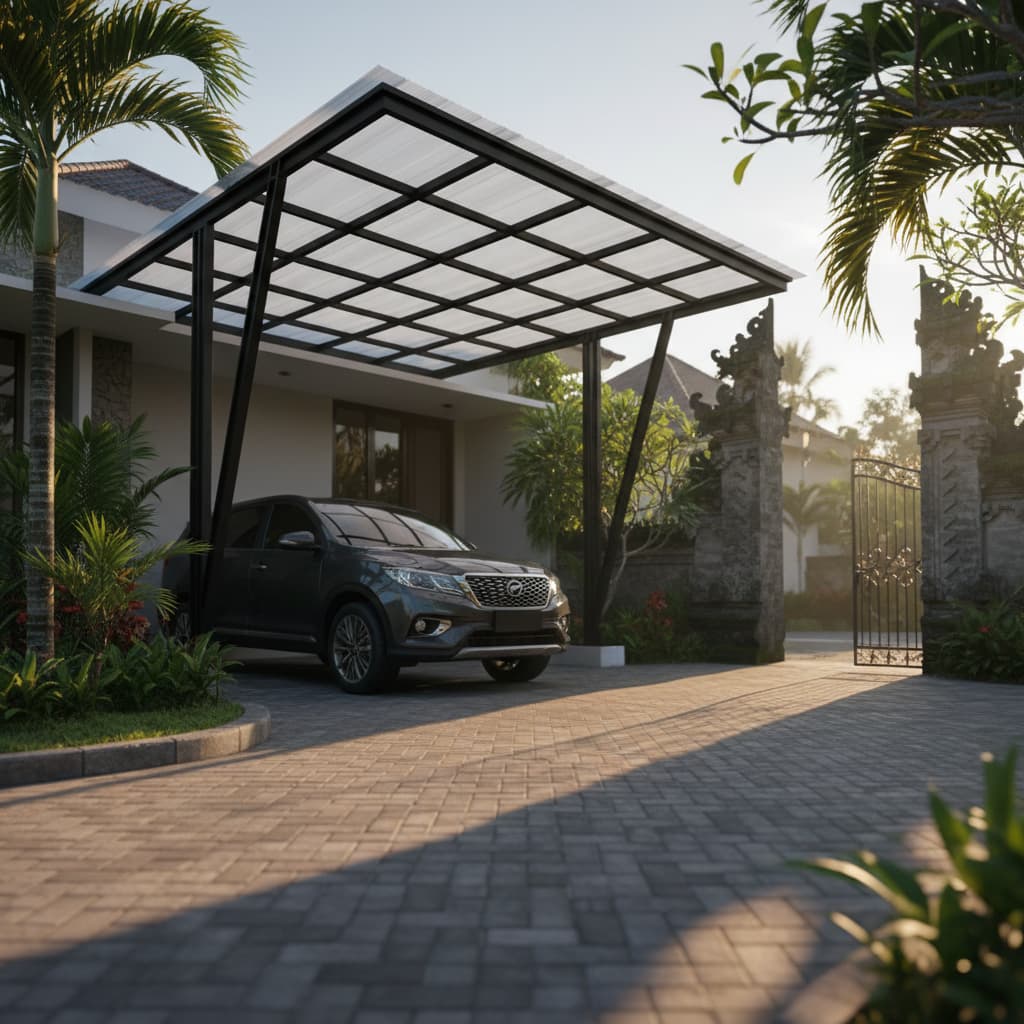 kanopi carport Bali