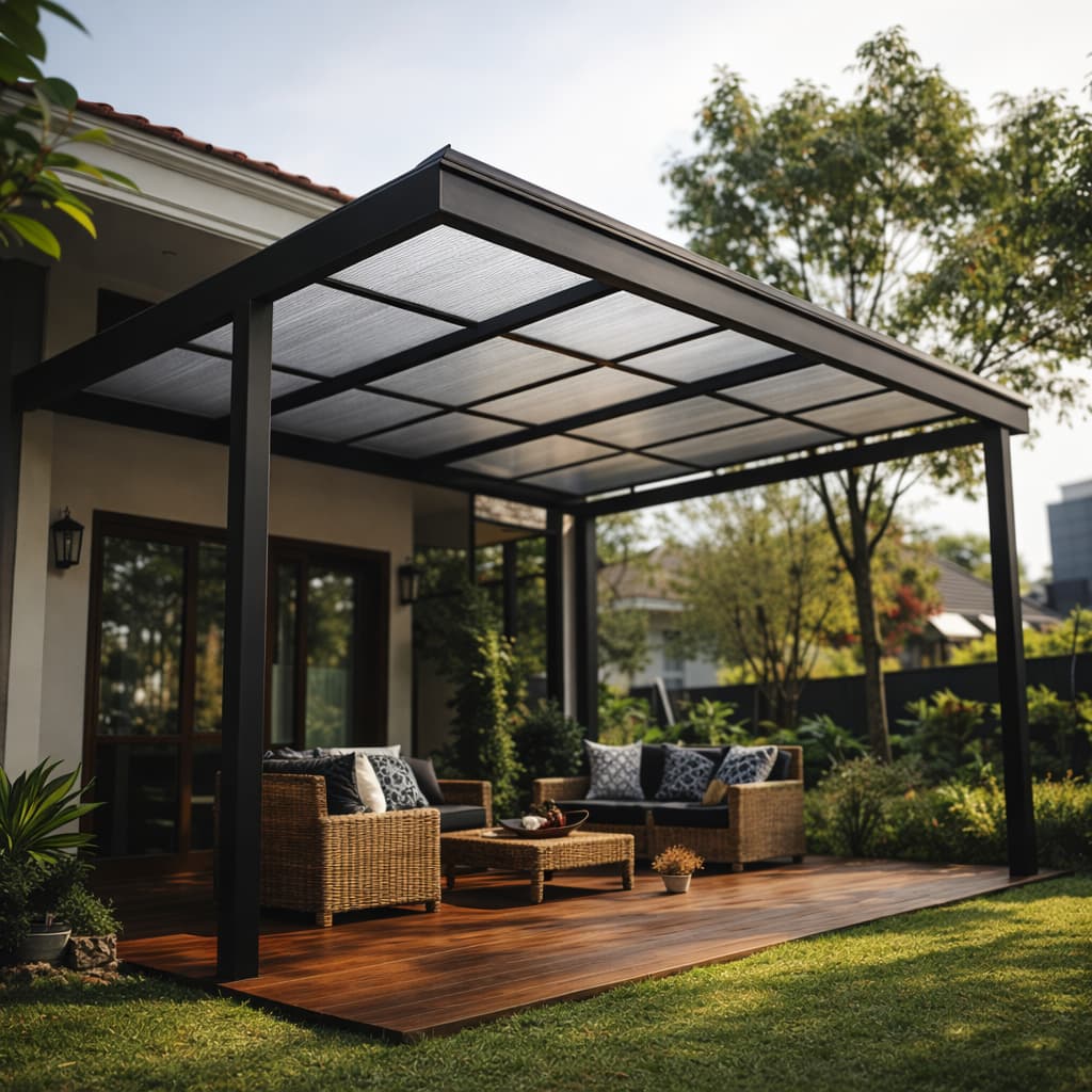 Kanopi Teras Rumah Modern: 5 Model Innovative Anti Bocor Awet