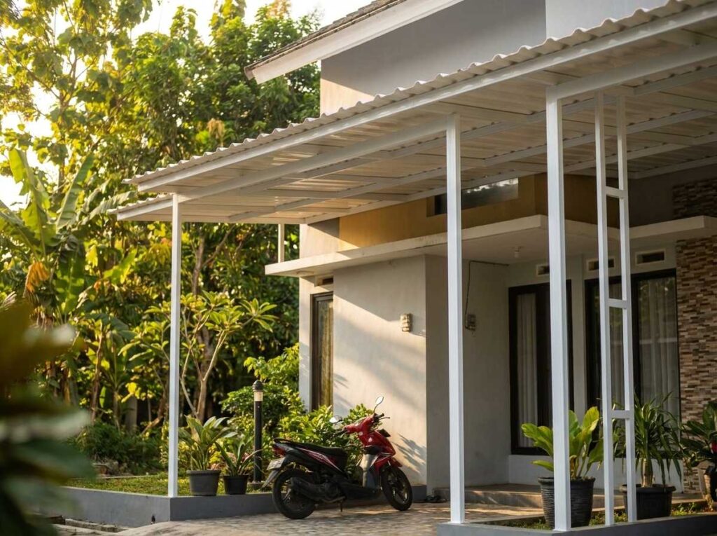 Kanopi uPVC Anti-Bising