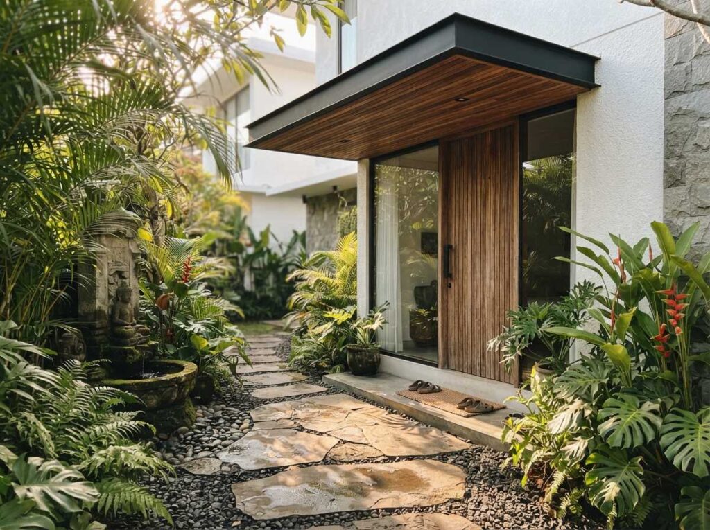 Desain Kanopi Teras Rumah Minimalis Bali Terbaik